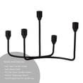 thumbnail image 2 of Better Homes & Gardens Decorative Indoor Black Iron Taper Candelabra, 2 of 7