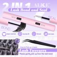 thumbnail image 6 of Lash Clsusters Kit Wispy Eyelash Clusters Kit Cluster 10-18mm Natural Eyelash Extension Kit 168pcs Thin Band Individual Lashes Kit with Lash Glue Bond and Seal DIY at Home, 6 of 9