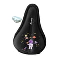 thumbnail image 4 of Funda de cojín para asiento de bicicleta para niños, protector de asiento de bicicleta, suave, pequeño, fácil de astronauta, 4 of 9