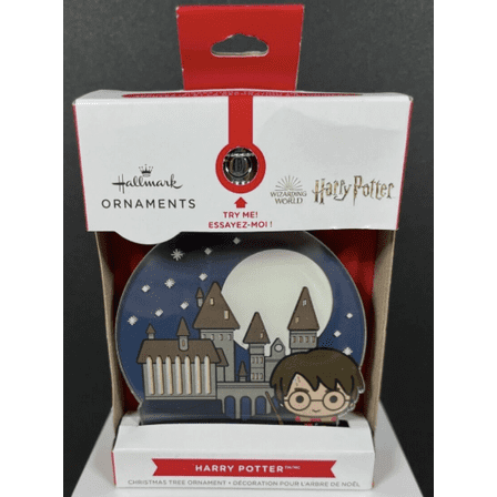 Harry Potter Hogwarts Castle Light & Action 2021 Hallmark Holiday Ornament - NEW