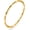 Water Gold, variant on Stainless Steel Bamboo Design Bracelet Titanium Steel Bangle
