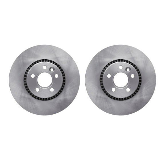Dynamic Friction Company Front Brake Rotors 6002-27042