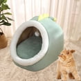 thumbnail image 2 of Cama cueva para perros Salvador con bola 43x40x35cm Verde, 2 of 10