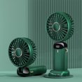 thumbnail image 1 of Ventilador portátil, ventilador plegable USB Ventilador de mano digital Ventilador plegable Diseño de última generación, 1 of 5