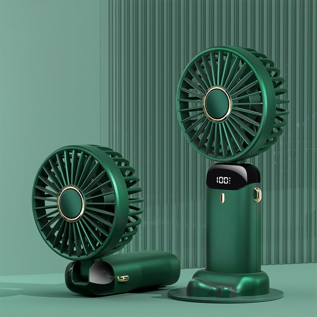 Ventilador portátil, ventilador plegable USB Ventilador de mano digital Ventilador plegable Diseño de última generación