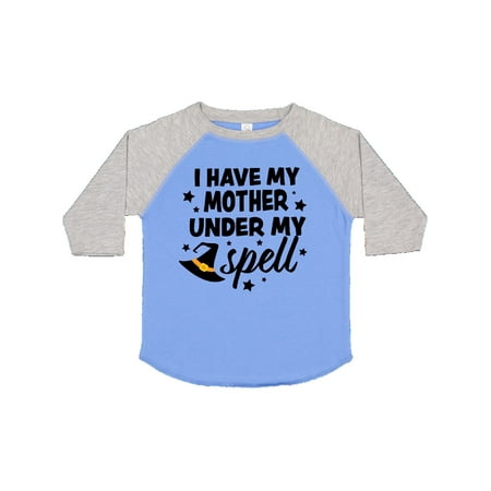 

Inktastic I Have My Mother Under My Spell with Cute Witch Hat Gift Toddler Boy or Toddler Girl T-Shirt