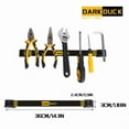thumbnail image 3 of DARK DUCK 12" Magnetic Tool Holder Strip, 4-Pack Tool Magnet Bar for Garage Organization, Shop Organization, Mounting Screws Included., 3 of 6