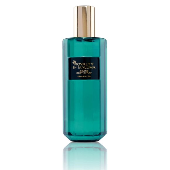 Jade de Royalty By Maluma para mujeres - Spray corporal de 8 oz