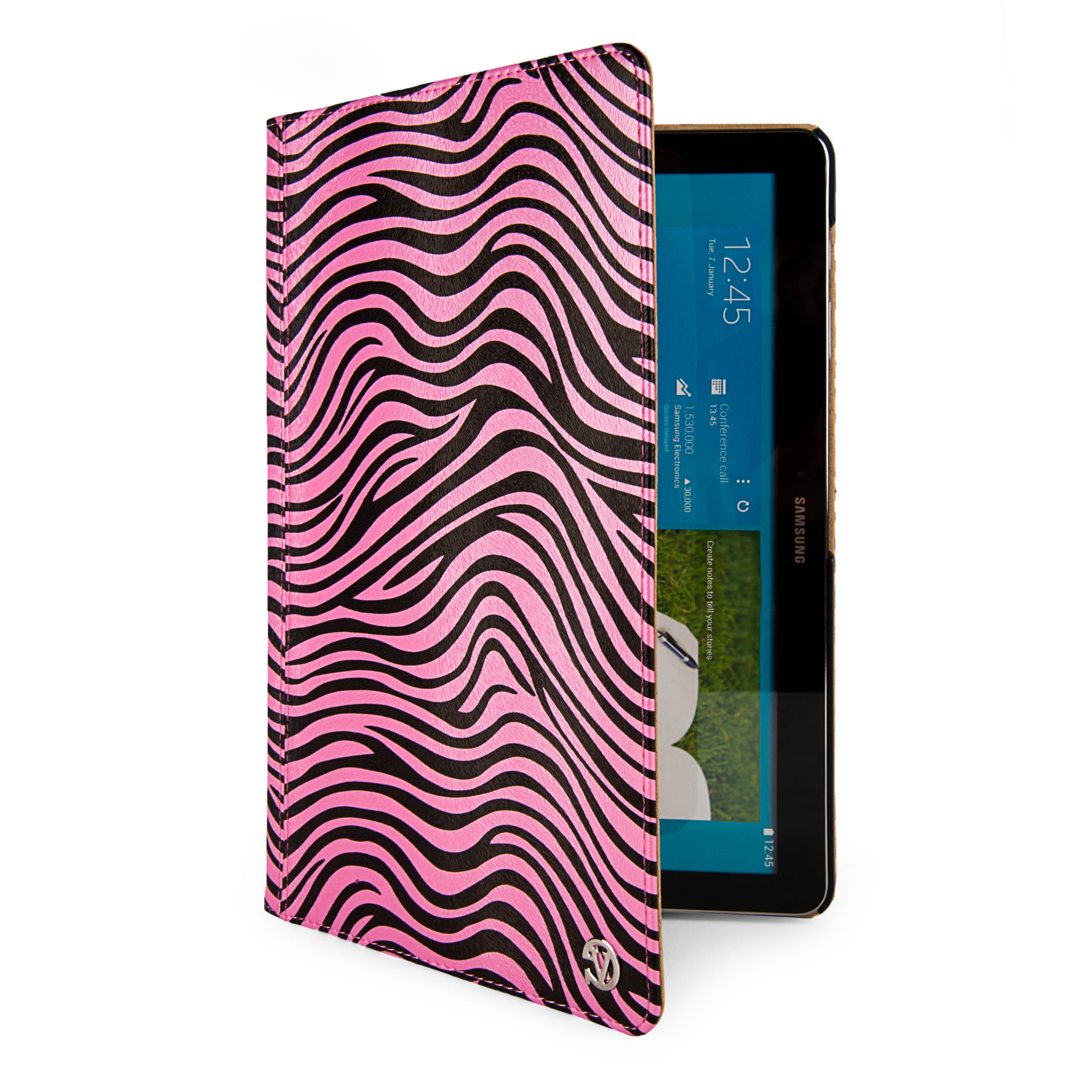 VANGODDY Mary Protective Portfolio Stand Case for Samsung Galaxy Tab 4 (10.1 inch) Exact Perfect Fit