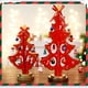thumbnail image 5 of Árbol de Navidad Cateissary Decoración de escritorio Rojo Medio, 5 of 6