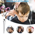 thumbnail image 4 of Juego de tijeras de peluquero, tijeras de pelo profesionales para niños/mujeres/hombres para peluquería, 4 of 5