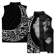 thumbnail image 4 of Chaleco de trabajo con estampado artístico de moda para hombre, ropa informal y cálida para hombre, chaquetas de invierno para hombre, chaleco cómodo y versátil resistente al viento frío, 4 of 5
