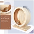 thumbnail image 1 of SOPOTUTU Para Hamster De Madera Silenciosa Color Para Ejercicio De Pequeñas Mascotas, 1 of 8