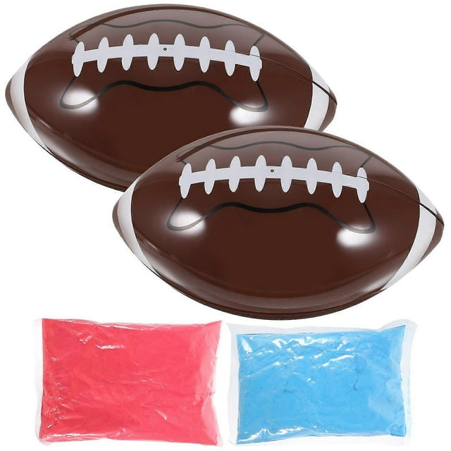 1 Set Gender Reveal Rugby Ball Baby Shower Gender Reveal Powder Rugby Ball