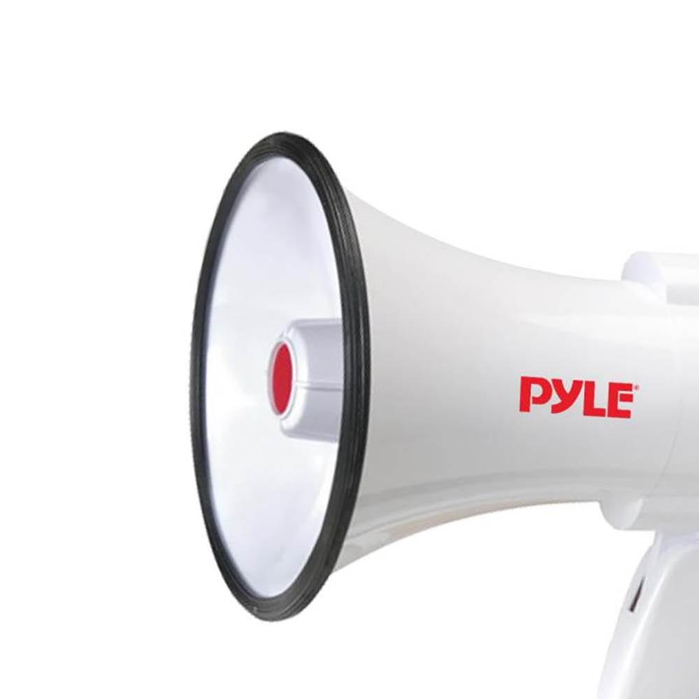 Professional Megaphone /Bullhorn W/ Siren And Voice Recorder NEW Pyle PMP35R 