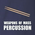 thumbnail image 3 of CafePress - Drum Mass Percussion Long Sleeve Dark T Shirt - Long Sleeve Dark T-Shirt, 3 of 4