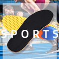 thumbnail image 2 of Dos plantillas deportivas amortiguación de panal Eva plantilla antideslizante neutral para correr, 2 of 5