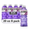 POWERADE ZERO Grape Bottled Electrolyte Sports Drink, 20 fl oz, 8 Count