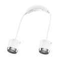 thumbnail image 2 of Ventilador de cuello para refrescarse con manos libres: ventilador portátil con control de velocidad continuo, recargable por USB, silencioso, ideal para viajes al aire libre, acampadas y uso diario., 2 of 6