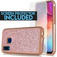 thumbnail image 3 of Value Pack + for Samsung Galaxy A10E Case Hybrid Phone Case Glitter Shock proof Edge Slim Bumper Scratch Cover, 3 of 4