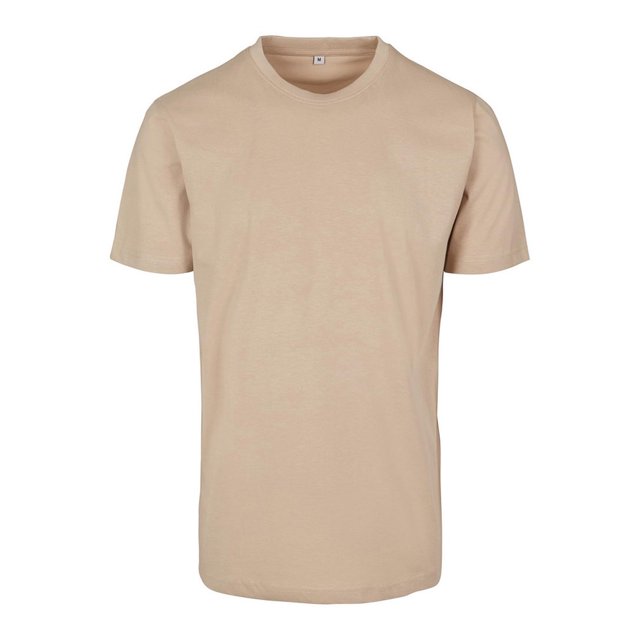Build Your Brand - Camiseta con cuello redondo para hombre (Arena)