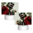 thumbnail image 2 of Joker Folie a Deux Movie Acrylic Night Light Adjustable 3 Light Modes USB Cable Lamp Light Display Base Rectangular LED Light For Bookshelves Desk Bedside Tables Bedroom Child Room, 2 of 9