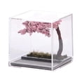 thumbnail image 2 of jiaping 1/64 Miniature Figure Display Case Decorative Dustproof Collectible Gift Storage Cherry Blossoms, 2 of 8