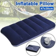 Inflatable Air Bed Travel Pillow Cushion For Camping Hiking Backpacking
