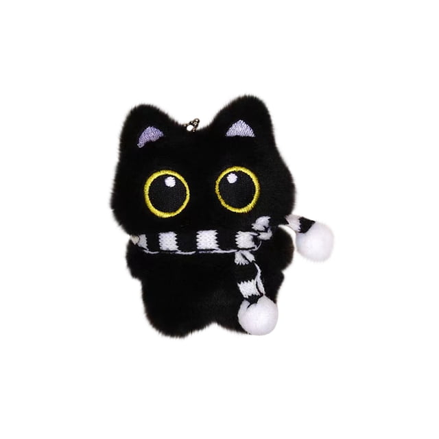 Muñeca de Juguete Colgante de Ojos Grandes Y Blanco Que Cuelga Ornamento Llavero para Llaves Y Bolsos