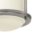 thumbnail image 2 of Hinkley Lighting-3300AN-GU24-Hadley - One Light Flush Mount Etched, 2 of 7