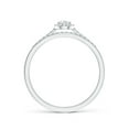 thumbnail image 2 of ANGARA Lab Grown Pear-Shaped Diamond Halo Bridal Set for Women in 14K White Gold (Size-4x3mm| Color-F-G| Clarity-VS) | April Birthstone, Anniversary, Jewelry Gift for Women | Lab-Grown Diamond Ring, 2 of 6