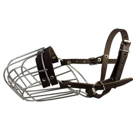 Metal Wire Basket Dog Muzzle German Shepherd Male. Circumference 14', Length