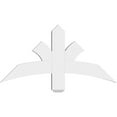 thumbnail image 2 of 36"W x 18"H x 2"D x 4"F, 12/12 Pitch, Davenport Architectural Grade PVC Gable Bracket, 2 of 8