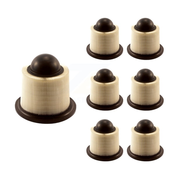 PUR Filtre à Air Moteur (7 Pack) pour Voiture Ford F-150 E-350 Super Duty F-350 Mustang E-250 F-250 E-150 E-450 Expédition Excursion Econoline Lincoln Club Wagon Navigateur Héritage Continental K57-103151