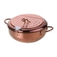 thumbnail image 4 of Olla para freír pollo, olla japonesa para freír, freidora multiusos para pollo y cebolla oro rosa, 4 of 9