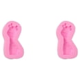 thumbnail image 1 of Monstrate Molde de silicona de dibujos animados para boda, festival, vacaciones, hogar, comedor, café, gelatina, pastel, molde para hornear, Rosa tipo 5 2piezas, 1 of 6