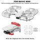 thumbnail image 3 of Gwong Juguete Protector de protectores de protellera de hélice de drone Protector de anillo protector para DJI MAVIC MINI Gwong 30004962, 3 of 6