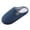 Navy, variant on HEWUQI Slippers for Womens Mens Comfy Memory Foam Fuzzy Soft Bedroom Slip on Plush Warm Antiskid Sole Winter Indoor Outdoor Home Shoes Navy Size 10
