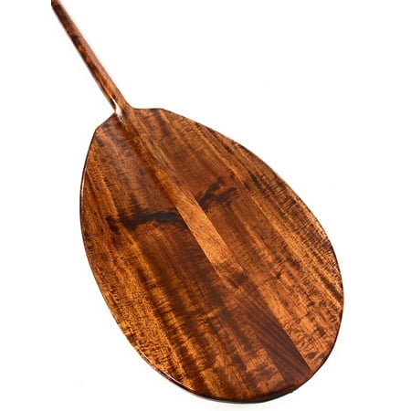 Tiger Curls Koa Paddle 50" T-Handle | #koa4513