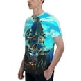 thumbnail image 5 of The Legend of Zelda T Shirt 3D Printed Crewneck Graphic Short Sleeve Tees for Mens, 5 of 5