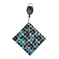 thumbnail image 1 of 2x Toalla para golf, Bolsillo Interior de Microfibra para Toalla para golf, Limpiador de Pelotas para golf, Llavero Retráctil para Hombres, Mujeres, Regalos DYNWAVEMX limpiador de pelotas de golf, 1 of 7