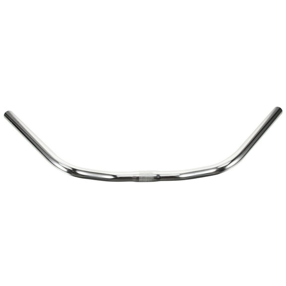 NICEXMAS Sturdy Plated Silver Metal Bike Handlebar U Shape Retro Style Cycling Accessory for Outdoor Riding