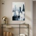 thumbnail image 3 of Grey Matter Canvas Blue Abstract Art by Art Remedy, Gallery Wrapped, 24" x 36", 3 of 7