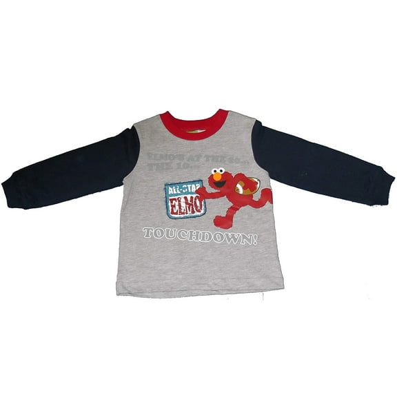 Elmo Baby-Boys Toddler Shirt ''All-Star Elmo Touchdown'' 4T