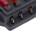 thumbnail image 4 of Fuse Distribution Block 4 Way Blade Fuse Holder Box Waterproof With 4pcs Fuse For 12V-24V Auto Car Marine Boat, 4 of 8