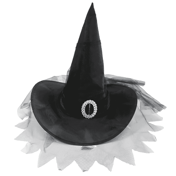 TELOLY Witch Hat Durable Material Witch Hat Bright Colors Light and Convenient Halloween Hat,
