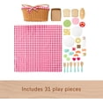 thumbnail image 4 of Canasta de Picnic de Madera, Juguete para Bebé, 3 Años en Adelante, 4 of 5