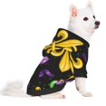 thumbnail image 2 of Fotbe Mardi Gras Carnival4 Sudadera con Estampado para Perros Pequeños – Suéter con Capucha para Mascotas, Tela Suave de Forro Polar con Bolsillo-Medium, 2 of 7