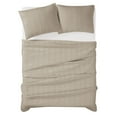 thumbnail image 4 of Cannon Solid Khaki Full/Queen 3 Piece Quilt Set, 4 of 5