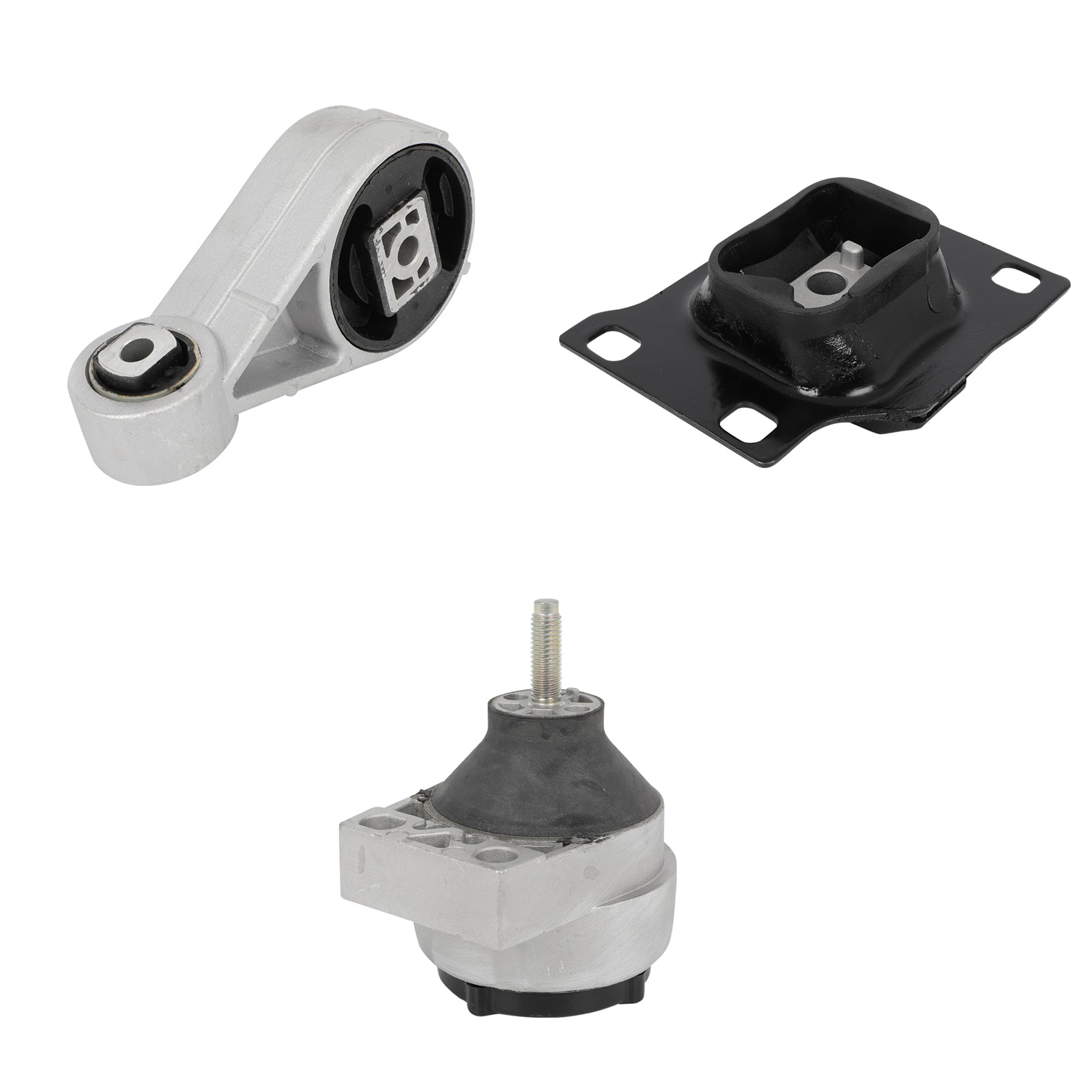 ECCPP Engine Motor Mount Transmission Mount Torque Strut Mount Set Fit For Ford Focus 2000 2001 2002 2003 2.0L 1061205, 1094591